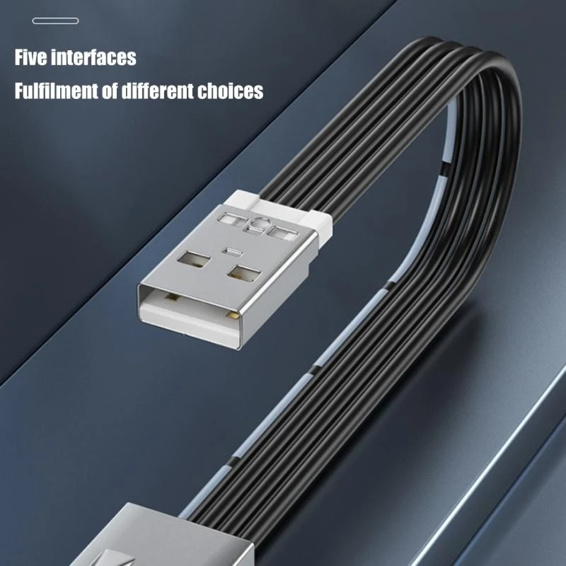 Cable de datos de carga de extensión en ángulo 90 USB 2,0 A macho a hembra súper plano Flexible USB macho a hembra derecha/izquierda/abajo/arriba