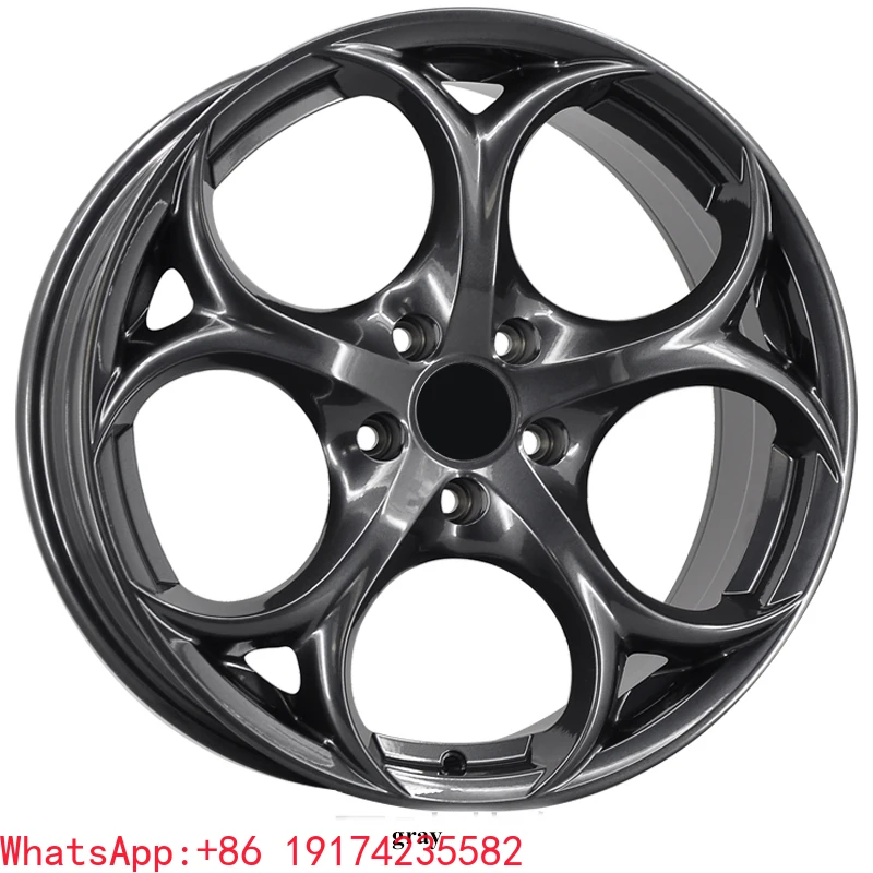 

Monoblock R18 R19 R20 R20 Customized Forged Wheels With Brushed Black Gray Silver Suitable for A-fa Roe Giu Giulie