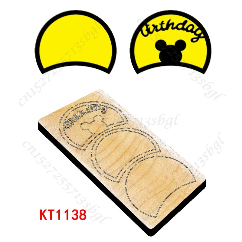 Shaker Toy Mould New Wooden Cutting Dies Suitable for Common Mold Scrapbook Machines on the Market