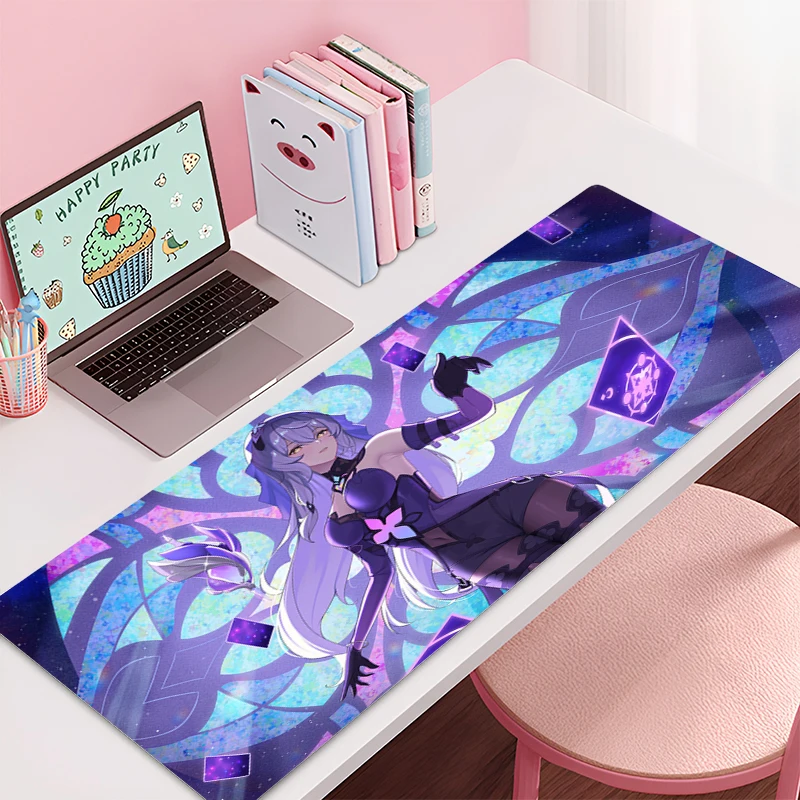 

Mousepad New Honkai: Star Rail Black Swan Large Mouse Mat MousePads Game Office Carpet Soft Anti-slip Desktop PC Anime Mouse Pad