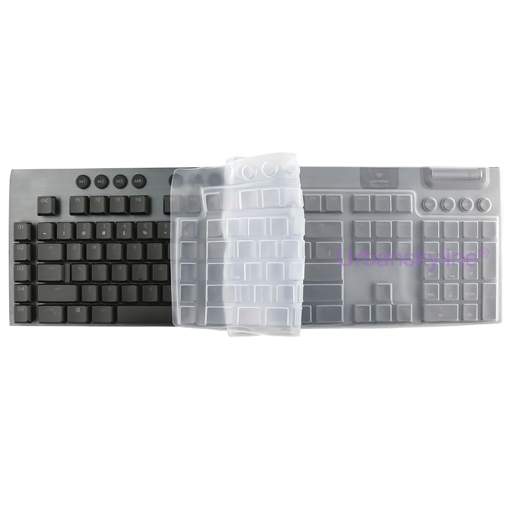 G813 G913 Keyboard Cover for Logitech G813 G913 for Logi Mechanical Protective Protector Skin Case Clear Silicone TPU Funda