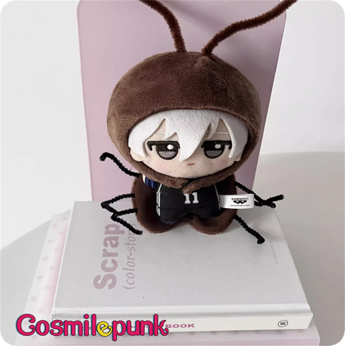 Cockroach Cloak Costume Clothes Outfit Suit For 10cm Plush Doll Toys Cute Cosplay pre-sale