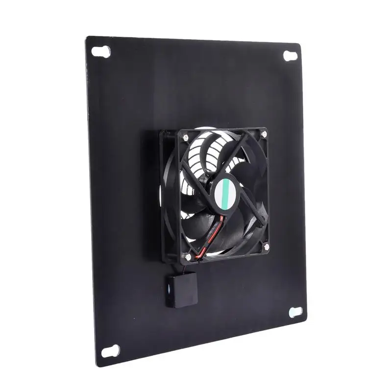 5W Cooling Fan 5W Solar Powered Fan for Shed and Chicken Coop Portable Convenient Solar Greenhouse Fan for Outside Pet House