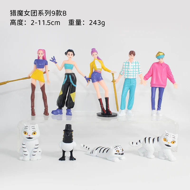 Figura de acción de cazadores de demonios Kpop, juguete Derpys Tiger Rumi Mira Zoey Sussy, muñeca para regalo de seguidores