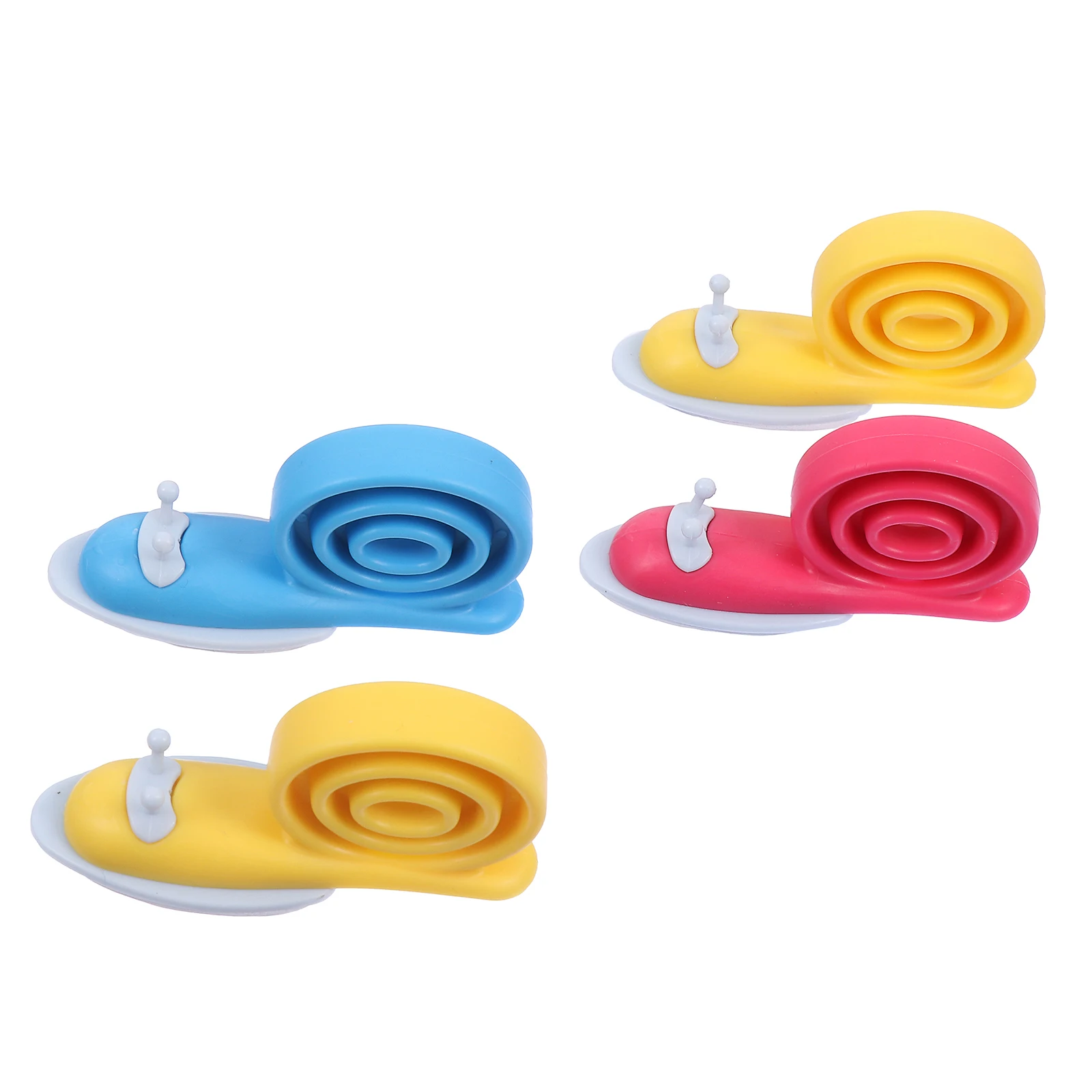 

4 Pcs Children Safety Door Stop Snail Shape Lovely Animals Wedge Cartoon Plastic Kawaii Non Slip