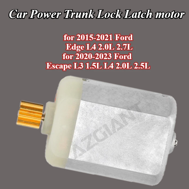 

AZGIANT DS7Z-7443150 Car Power Trunk Lock Latch motor for Ford Edge L4 2.0L 2.7L Escape L3 1.5L L4 2.0L 2.5L 12V 11 Teeth gear