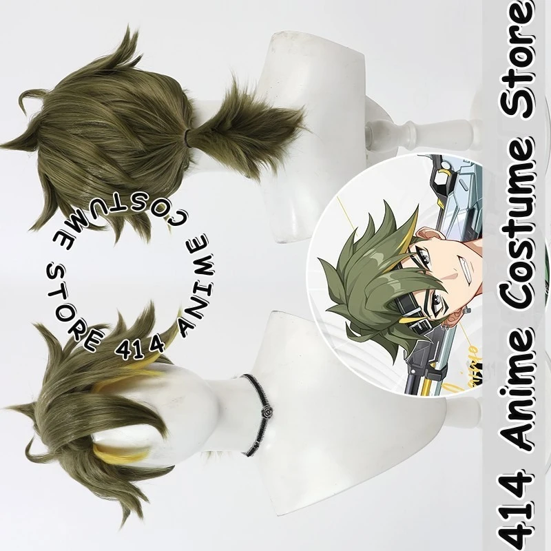 

Game & Anime Mobai Cosplay Wig Kuroshiro Heat-Resistant Fiber Synthetic Hair