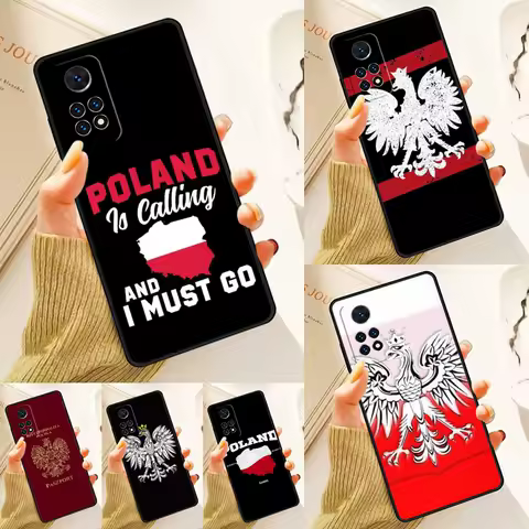 Polish Eagle Case For Samsung Galaxy S24 Plus S23 S20 S21FE Lite S22 Ultra Note 20 S8 S9 S10 Phone Coque