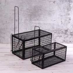 Mice Trap Cage Rodents Trap Mouse Catcher Animal Control Self-locking Mousetrap Reusable Catch Rat Implement Trap Rat Cage