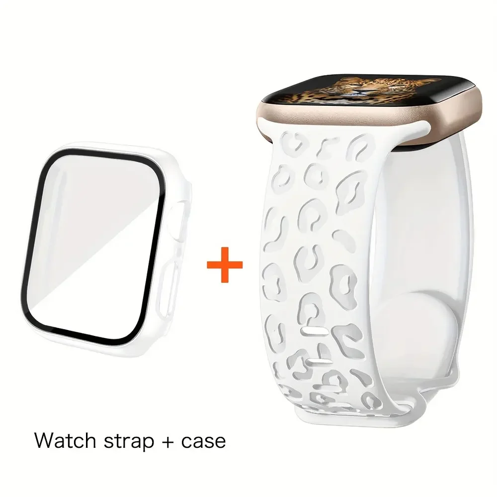 زجاج + حافظة لساعة أبل 44 مللي متر 40 مللي متر 41 مللي متر 38 مللي متر 42 مللي متر 45 مللي متر 46 مللي متر واقي للشاشة الغطاء الواقي ساعة أبل 10 8 7 9 6 SE 5 4 3