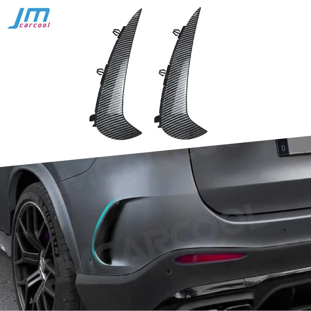 

ABS Rear Bumper Splitters Air Vent Side Fender Trims for Mercedes Benz GLC Class X254 GLC 260 300 GLC63 AMG 2023+ Car Decoration