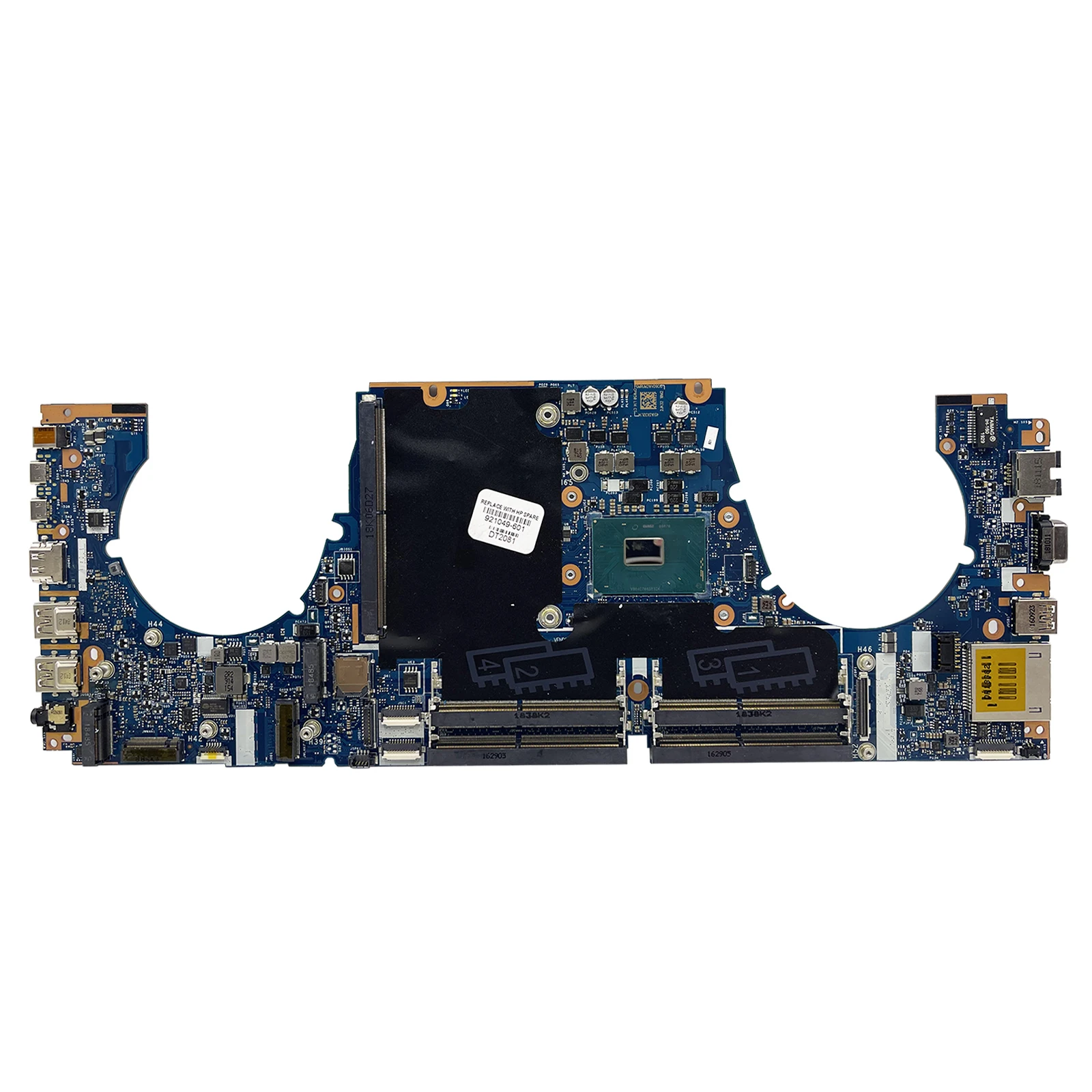 Mainboard For HP ZBOOK 15 G4 Laptop Motherboard LA-E161P With E3-1535M I7 CPU 921049-001 921048-601 921047-601