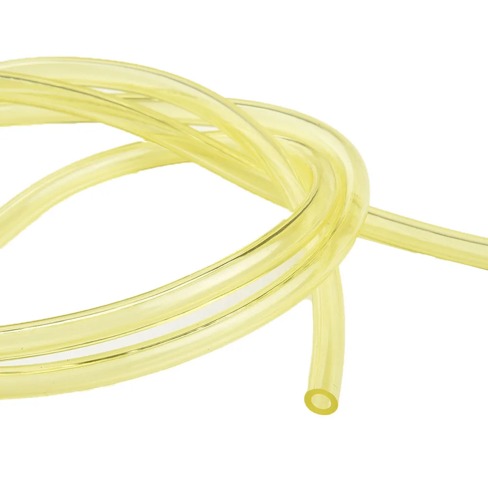 Yellow Replacement Part Flexible Fuel hose Petrol Pipe for Brushcutter 39.37 inch for Petrol for strimmers Yellow