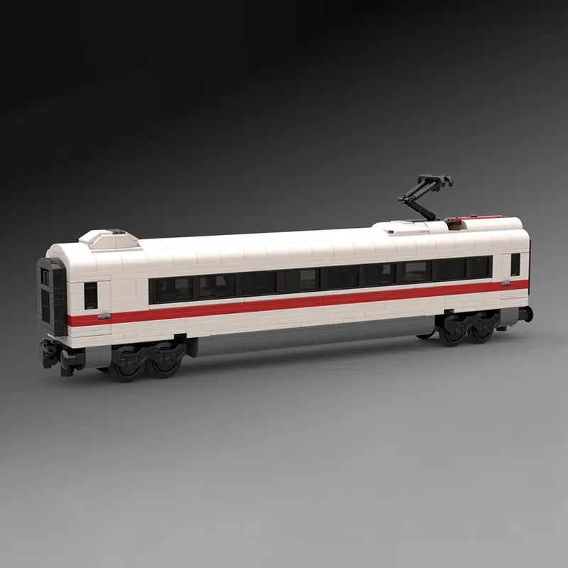 Moc Bausteine BR403 EIS 3, deutsche High-Speed-Zug-Technologie, modulare Ziegel, Modell, Geschenke, Weihnachten, Spielzeug, DIY-Sets, Montage