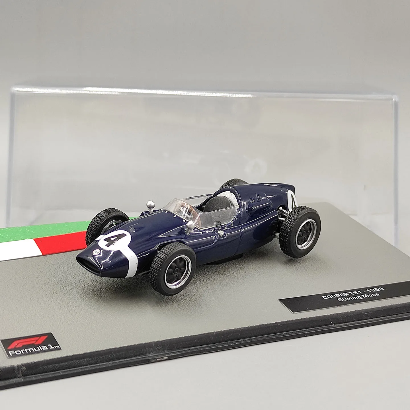 Diecast 1:43 Scale COOPER T51-1959 #4 Formula Racing Alloy Car Model