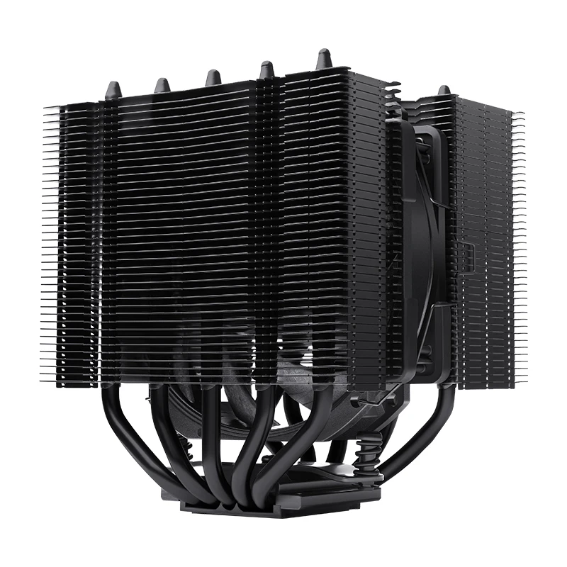 

NH-D12L хромакс.черный двойной башен 5, пайка для оплавления тепловой трубы, одиночный вентилятор с двойной башней