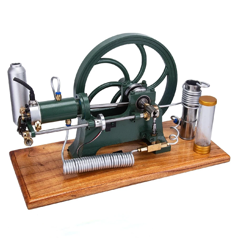 Single Cylinder Four Stroke Horizontal Engine Model Low Speed Water Cooled Engine Experimental Collection Model Toy