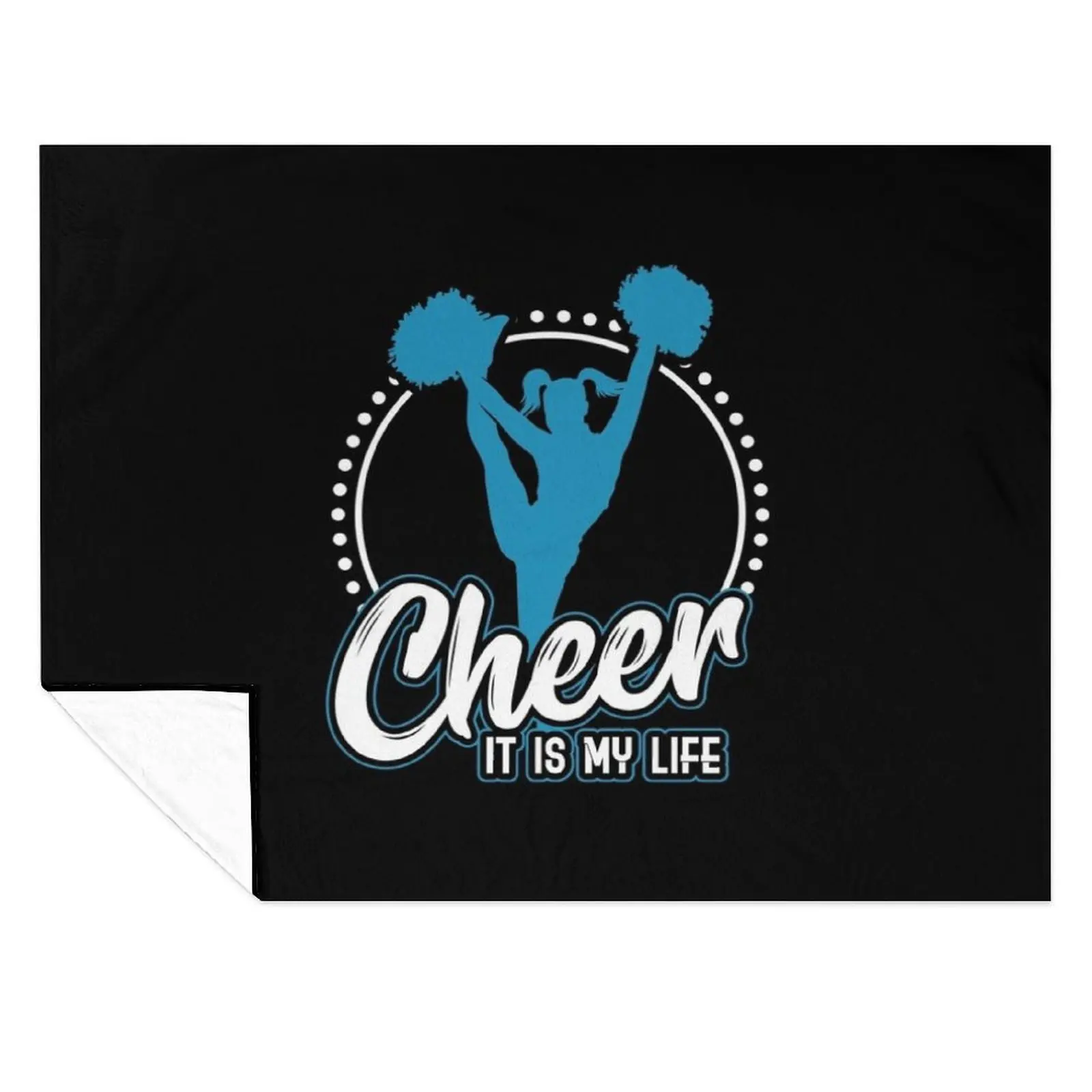 

Cheerleader Cheerleading Gift Sport Hobby Throw Blanket Beautifuls halloween Cute Blankets