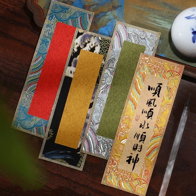 Rigid Thick Xuan Paper Card Ripe Xuan Paper for Calligraphy Works Creation Detailed Painting Rice Paper Art Stationery Supply