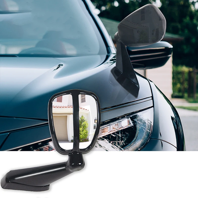 Universal Wide-angle Auxiliary Mirror Hood Buckle Rearview Mirror Kit Reversing Mirror Sandboard Mirro