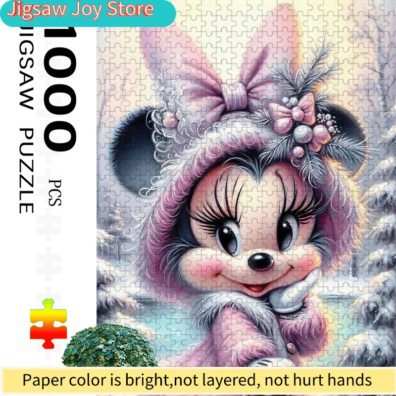 

Пазл с разноцветными персонажами мультфильмов Диснея | Минни Маус, яркий абстрактный дизайн, увлекательный и захватывающий.