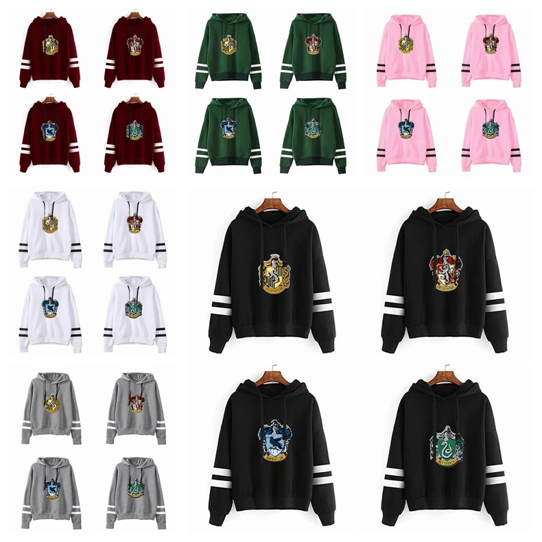 Hoodies & Sweatshirts Fall Harried Potter Institute of Wizardry Insignia Hooded Hoodies for Men Women Birthday New Year Costumes