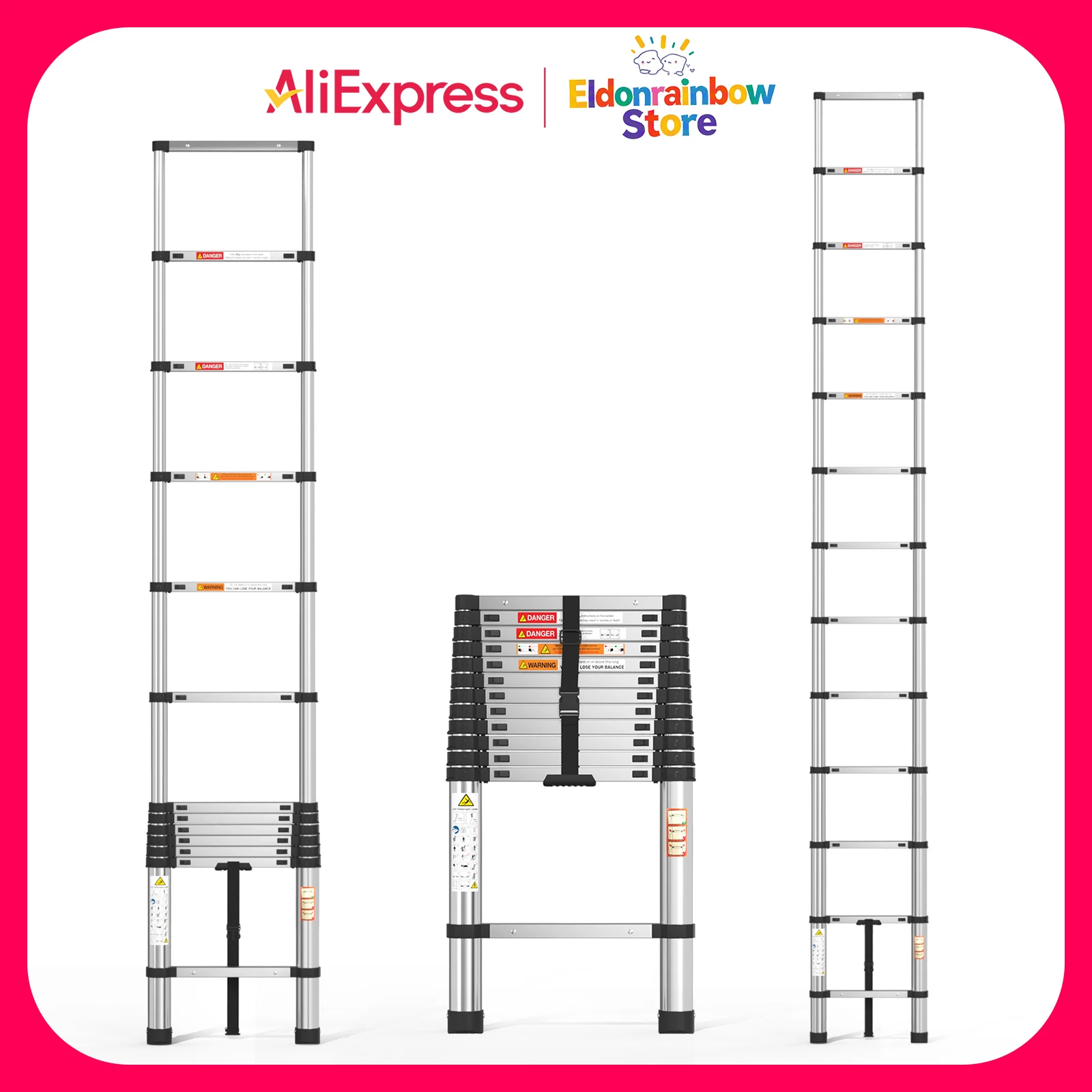 3.8M/12.5FT Telesco…