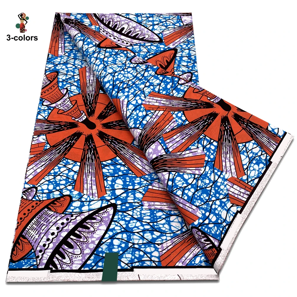2025 Gegarandeerd echte originele Afrikaanse waxprintstof Echte Nigeriaanse 100% katoen Ankara Waxstof Zachte Pagne Spuer Batik