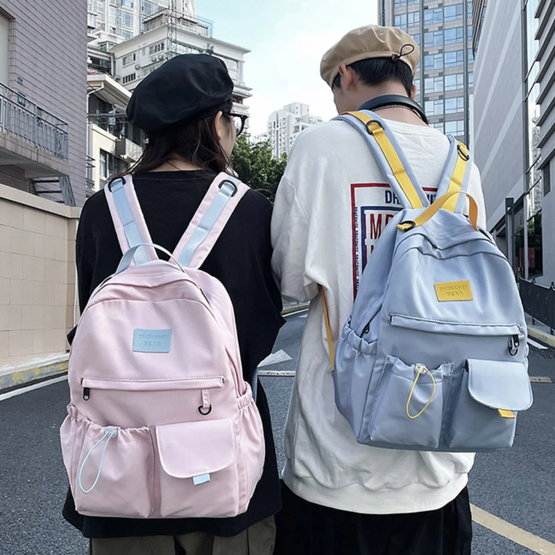 Unisex Backpack Autumn Winter Leisure Backpacks High-capacity Multifunctional Waterproof Load Reduction Male Female Schoolbag