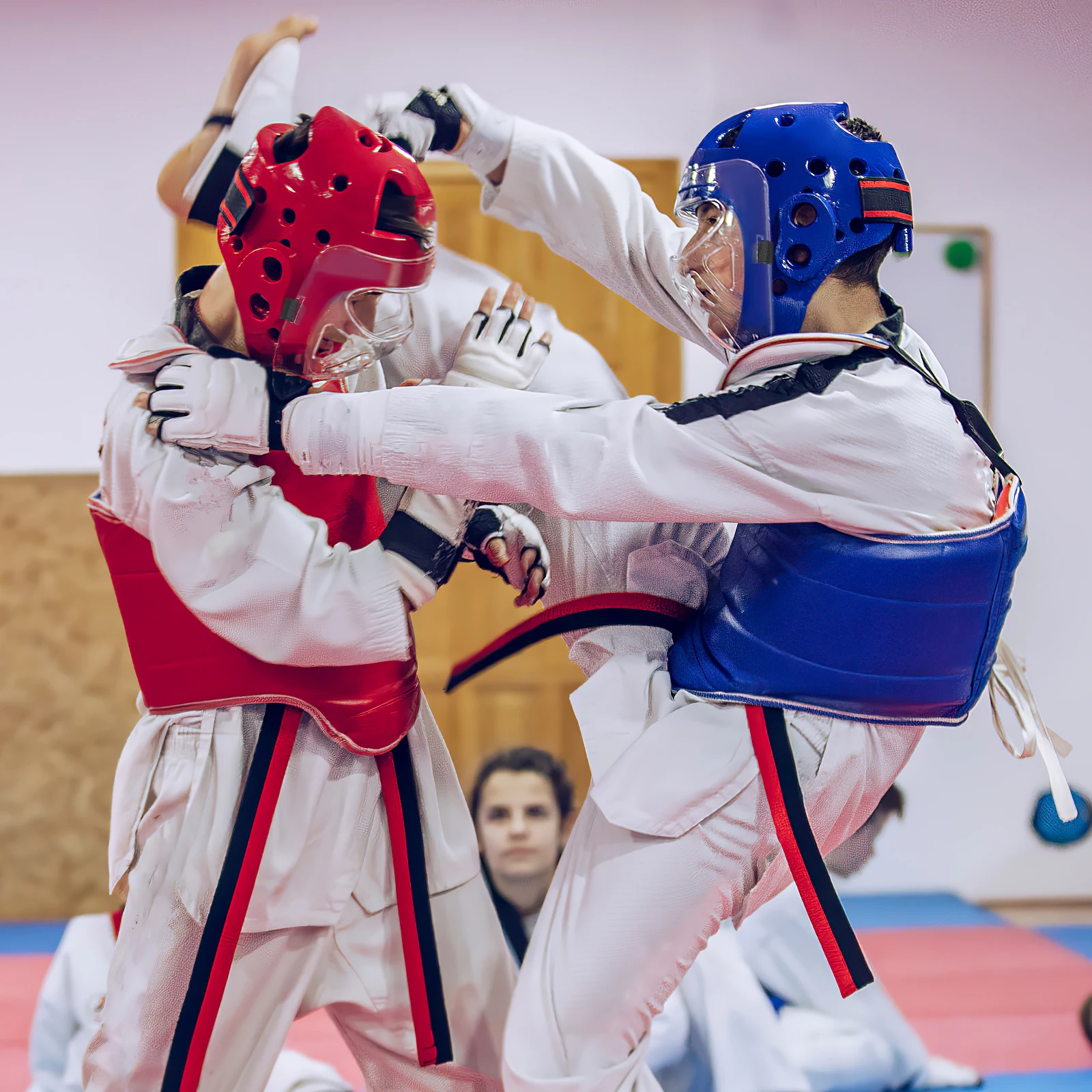 

Premium Boxing Guard Portable Kickboxing Face Protector Transparent Sparring Face Cover For Men Shockproof Breathable Durable