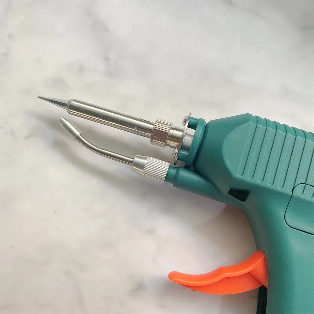 80W Digital Display Soldering Iron Gun 110V / 220V 180-520°C Adjustable Temperature Automatic Send Tin Gun welding Repair Tool image 6
