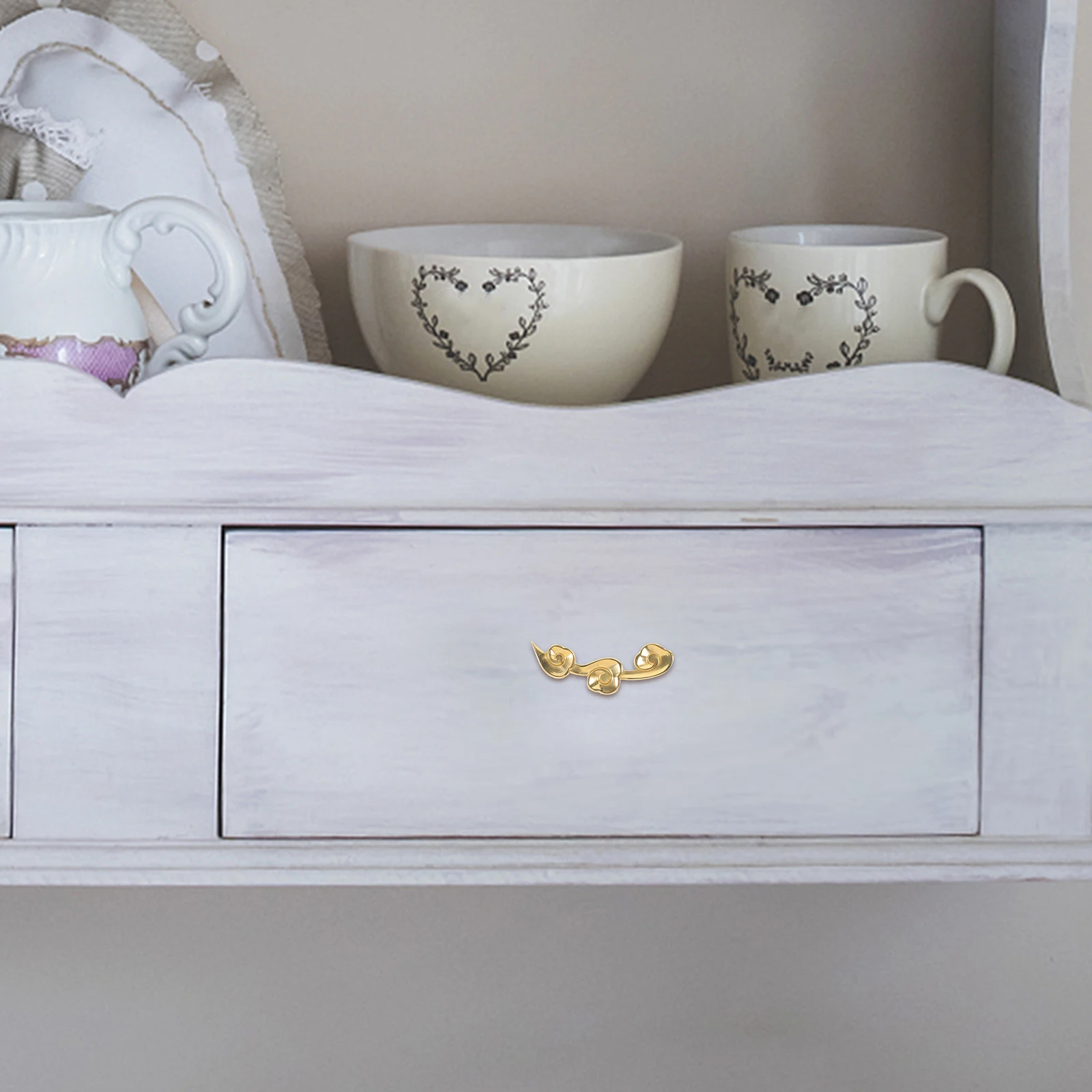 

Furniture Handle Decorative Drawer Pulls Cabinet Knobs Dresser Wardrobe Handles Cupboard Door Hardware Lightweight Practical