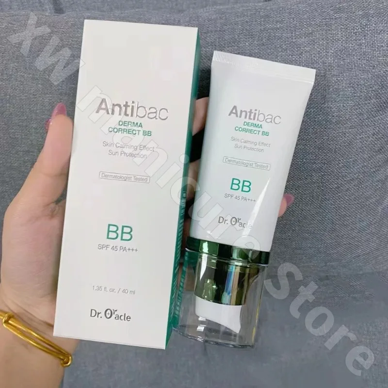 韓国のなだめるようなニキビ肌 BB クリームアイソレーション日焼け止めファンデーションスリーインワン 40 ミリリットル日焼け止め Spf45 偽非顔