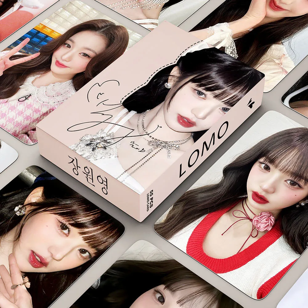 Wonyoung Personal Photocard Selfie LOMO Card Box Card Gift Fans Collection
