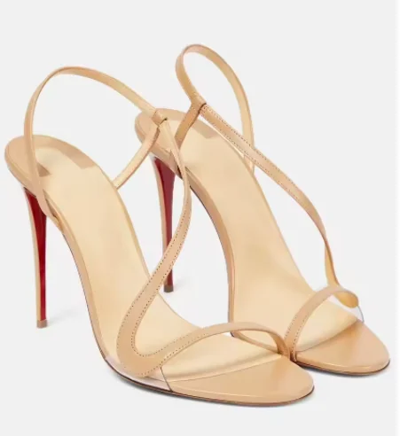 New Multi Color Serpentine Strap Women's Thin Heel Sexy High Heel External Sandals Fashion Sandals view 3