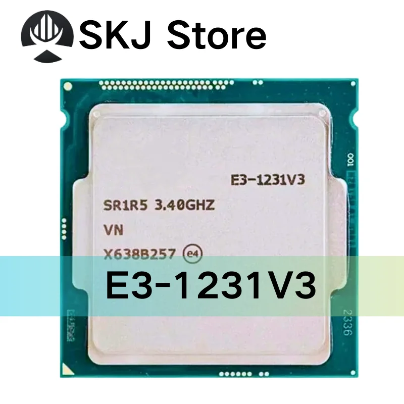 

E3 1231V3 E3 1231 V3 E3-1231 V3 E3-1231V3 3.4GHz Quad-Core LGA 1150 Desktop