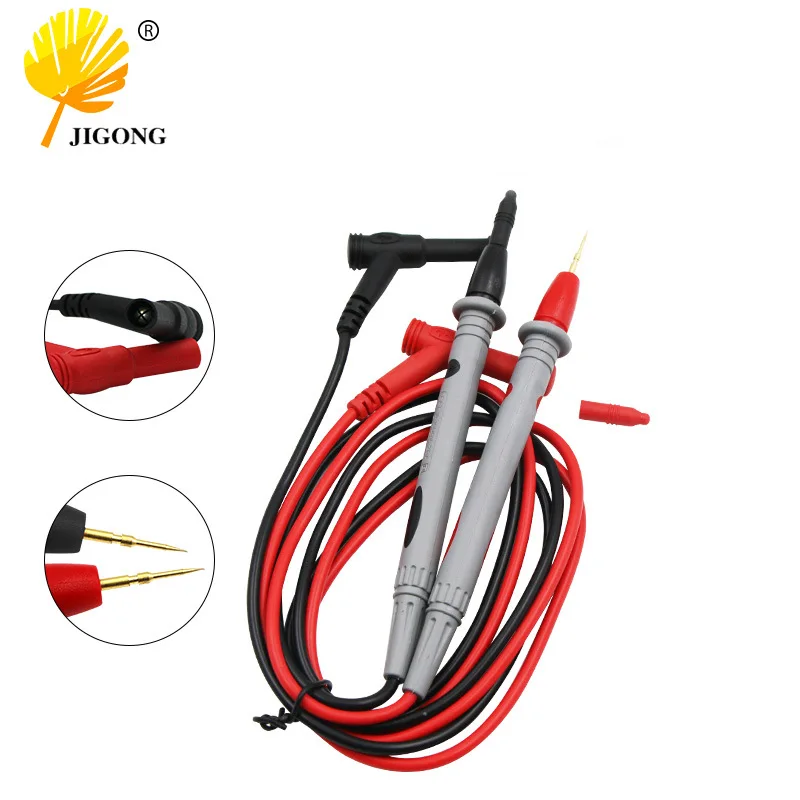Multimeter pen wire, insulated wire body, multimeter test rod, meter needle wire 10A/20A general purpose pen, thin needle