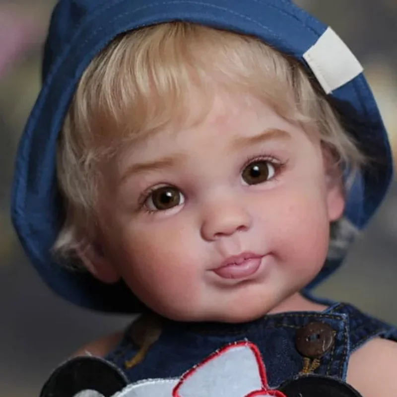 

28nch Reborn Baby Doll Kit Emmeline Unpainted Kit with Cloth Body DIY Parts