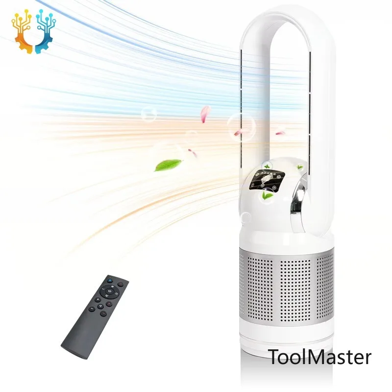 

2026[Hot Sale] 3 In 1 Remote Vertical Smart Air Purifier Cleaner Equipment HEPA Filter Low Noise 2000W Cold Hot Bladeless Fan Ho