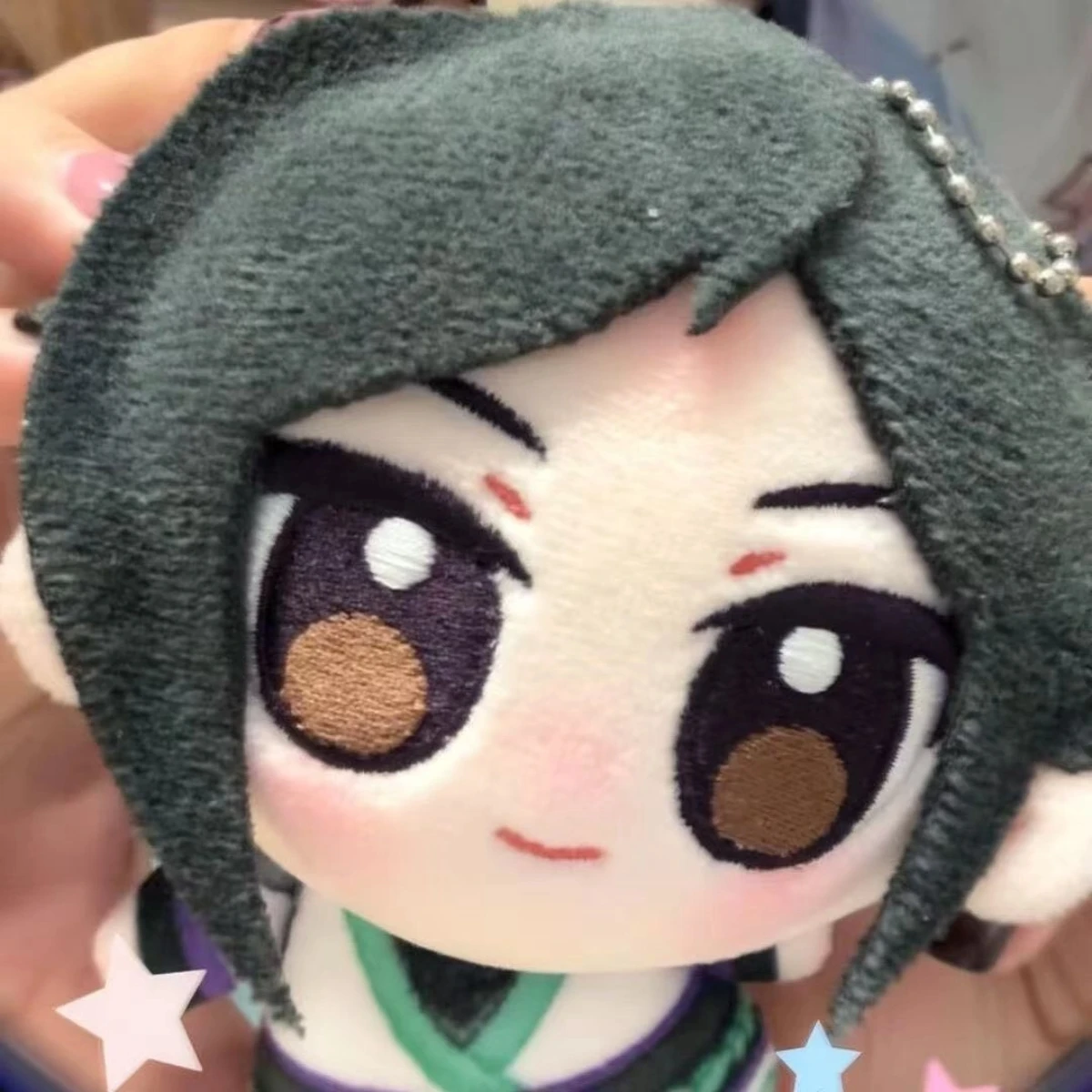 Gefüllte 10 cm Anime Spiel VALORANT Salbei Schlüsselbund Cartoon Plüsch Puppe Spielzeug COS Dress-up Kinder Erwachsene Sammeln Baumwolle geschenke