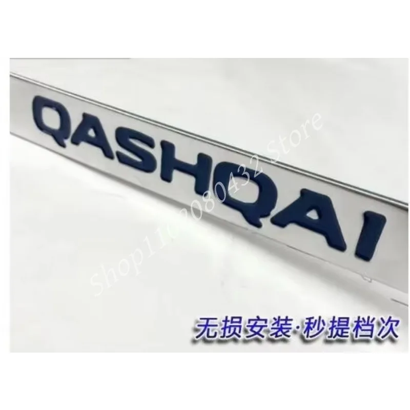 High quality stainless steel Rear Trunk Lid Cover Trim Car-styling For Nissan Qashqai J11 2016 2017 2018 2019 2020 2021