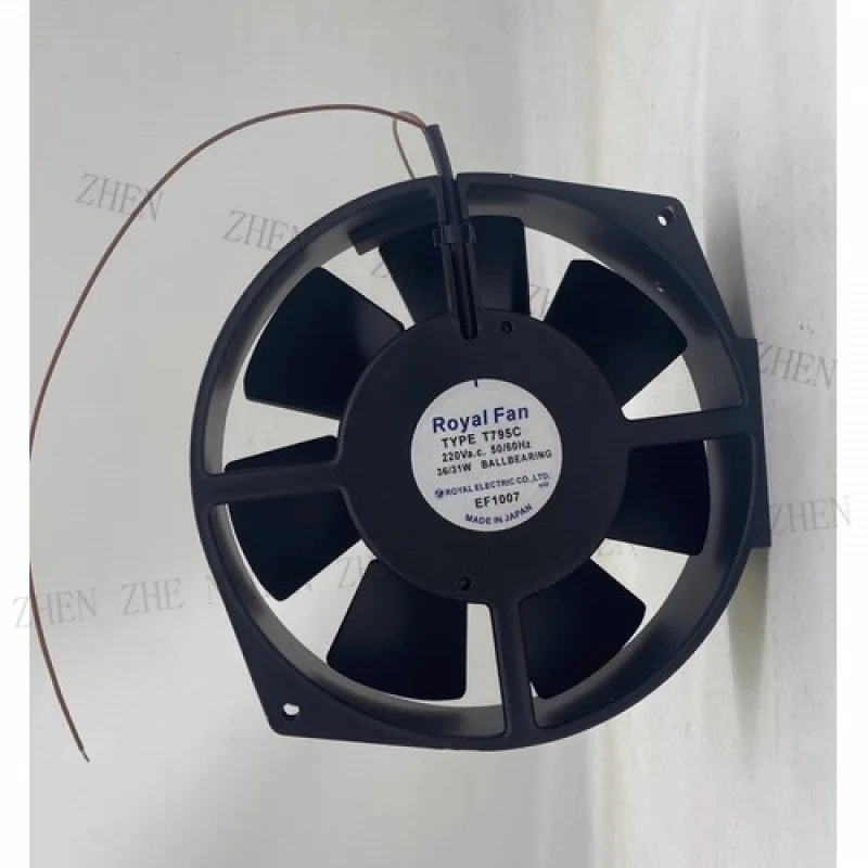Y  FOR ROYALFAN T795C AC200V 172*150*38 High Temperature Cooling Fan