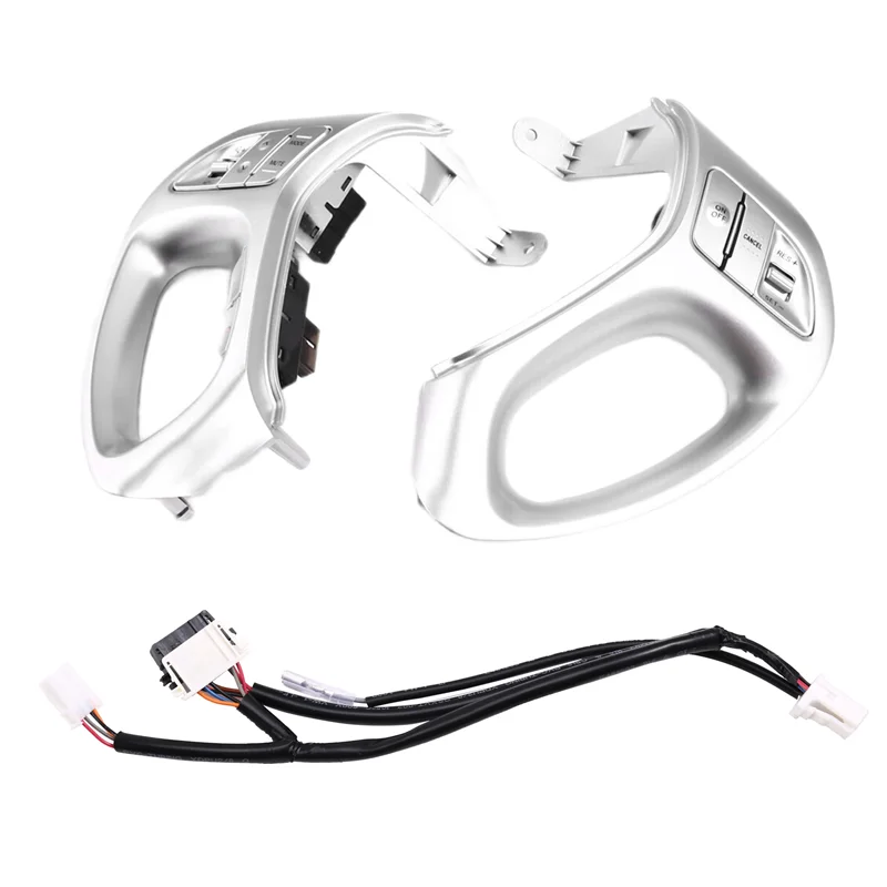 

AR-For Hyundai Ix35 TUCSON 2010-2015 Car Multi-Function Cruise Control Steering Wheel Buttons With Bluetooth Button