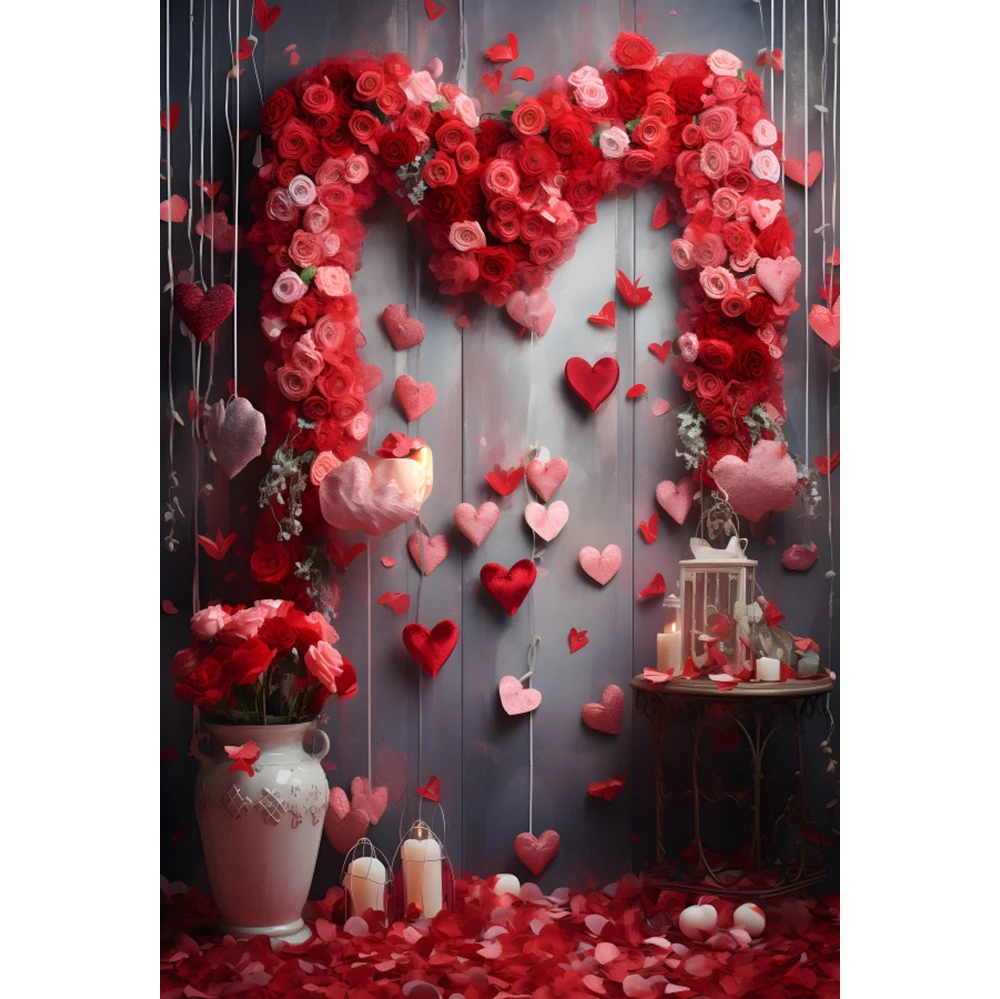 لاياكو-خلفية تصوير فوتوغرافي ، عتيقة زهرية ، جدار باب خشبي ، وردة وردية ، قلب حب ، حفل زفاف ، خلفية بورتريه