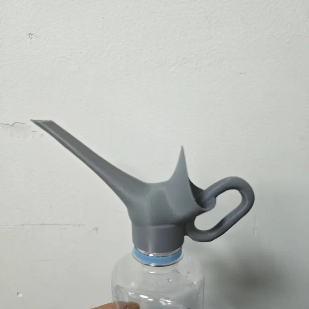 3D Printing Plastic Bottle Watering Connector Portable Long Mouth Nozzle Sprinkler Connector Water Saving Garden Hose Adapter