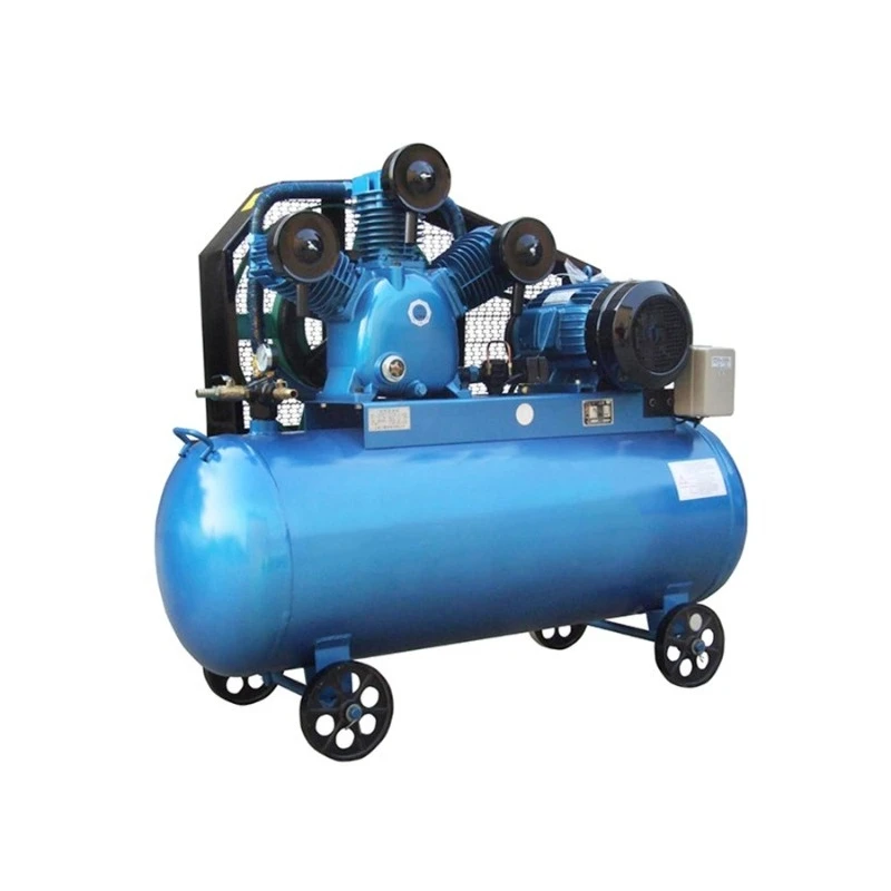 Industrial grade air pump painting piston machine belt air compressor