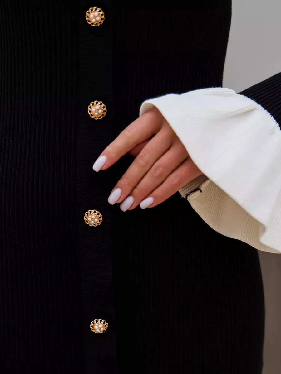 Fashion Knit Patchwork Long Dress Women's Ruffled Slim Elegant Contrast Ribbed Party Dress Knitwear Autumn Maxi Dress New