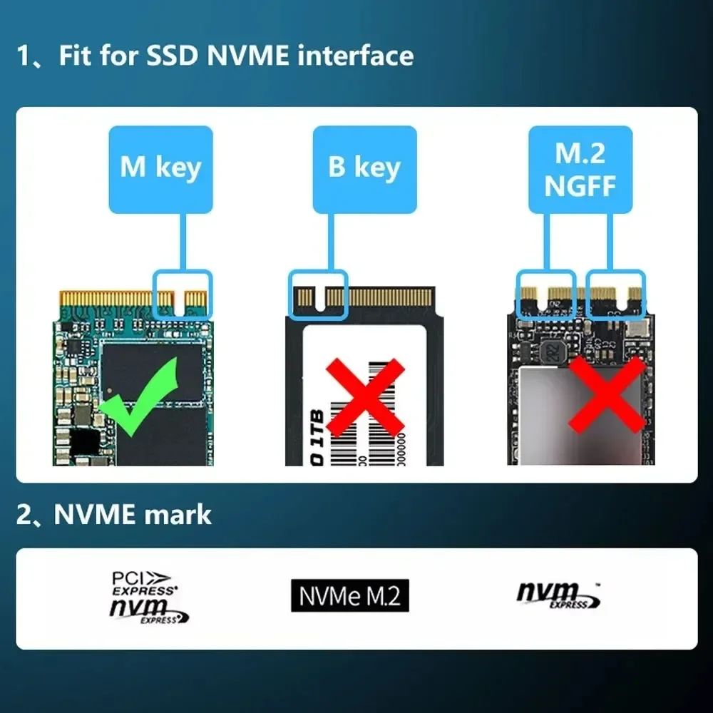 Adaptador M.2 NVME SSD a PCIe 4,0 3,0 M.2 SSD GEN4 PCIe 4,0 placa base de PC X1 X4 X8 X16 tarjeta de expansión para 2230 2242 2260 2280