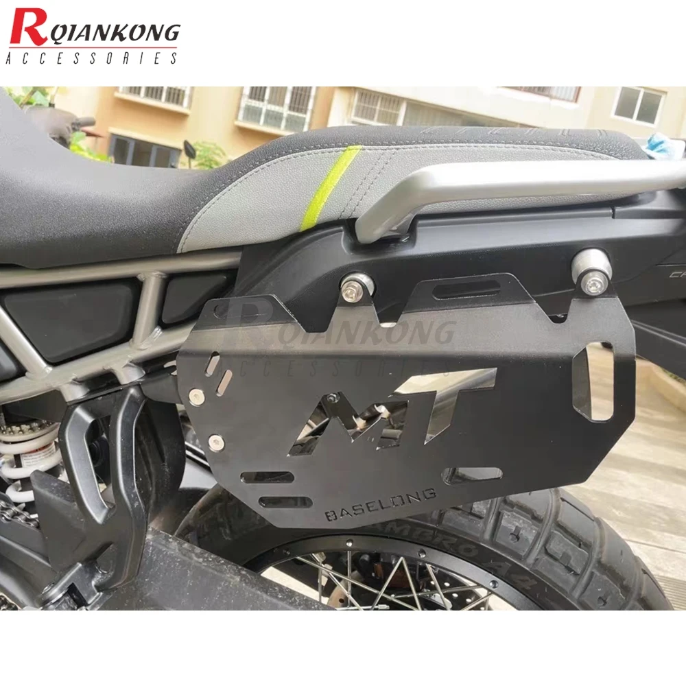 Комплект задних и боковых багажников для мотоцикла для CFMOTO 450MT Ibex 450 MT 450mt 2024 2025 2026 Задняя багажная полка для верхнего крепления корпуса