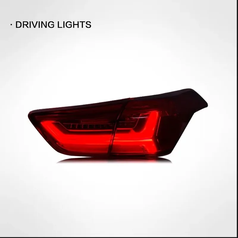 Car Tail Lamp for Hyundai Creta Ix25 2015 2016 2017 Full LED Taillights with Running Turn Signal Function Plug and play view 5